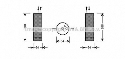 AVA QUALITY COOLING med230 -  Осушитель, кондиционер